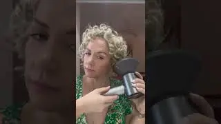 How to refresh naturally curly hair! #curly #blonde #hair #refresh #tutorial