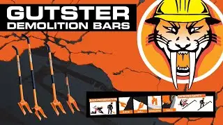 Gutster Demolition Bars | Toolstop.co.uk | Gutster.co.uk