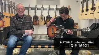 Maton Guitars Troubadour Mini #16921