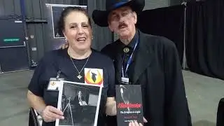 Tina Bird and Derrel Sims shout out for Encounters
