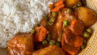Receta r&aacute;pida de Estofado de pollo