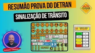 PASSAR NA PROVA DO DETRAN - SINALIZA&Ccedil;&Atilde;O DE TR&Acirc;NSITO - RESUMO PROVA  #provasimuladadodetran #detran