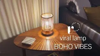 Boho Table Lamp Review &ndash; DKCONONY Mini Ambient Light