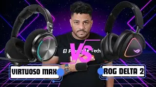 Corsair Virtuoso MAX vs ASUS ROG Delta II  Comparativa