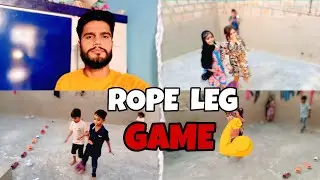 Boys vs Girls Rope Leg Challenge 😆 | Funny Kids Game Competition 2025
