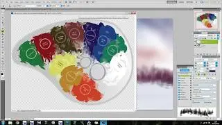 Photoshop oil painting timelapse