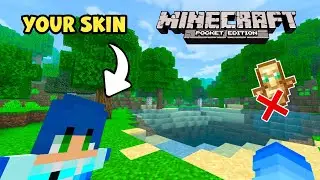 How To Add Your Minecraft Skin To The Totem In Minecraft Pocket Edition
