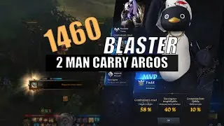 [Lost Ark] Argos Carry 2man - Blaster/Artillerist 1460 POV