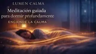 Enciende la calma antes de dormir | Meditación nocturna profunda