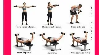 Entrenamiento de hombros y Pecho con Mancuernas | Fuerza y Tonificación