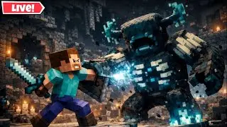 The End OF Warden In Ancient City! | #minecraft  Survival series
