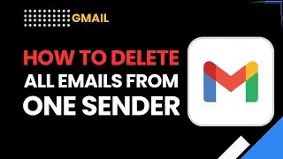 Как быстро и легко удалить все письма от одного отправителя в Gmail