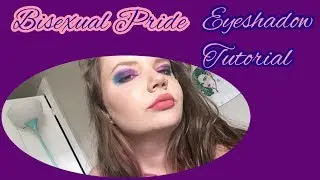 Bisexual Pride Eyeshadow Tutorial