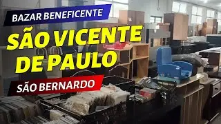 Bazar SÃO VICENTE DE PAULO em SBC: Roupas, móveis, brinquedos e eletrônicos com excelentes preços!