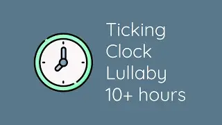 Ticking Clock Relaxing Sound | ASMR | Calm Down | Sleep