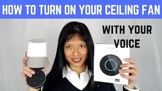 How to turn on your Ceiling Fan with Alexa, Google Home, and BOND