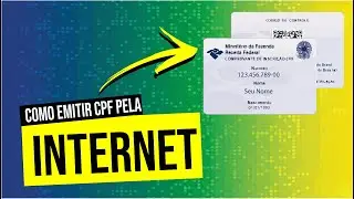 COMO EMITIR O CART&Atilde;O CPF PELA INTERNET