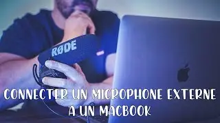Comment connecter un microphone externe #RODE &agrave; son MacBook 💻 #MacBook