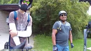 PEV 08 13 2023 3 riders group ride (AK Dad)