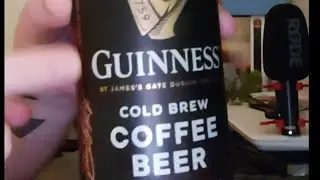 Irish guy drinks... GUINNESS cold brew coffee beer.