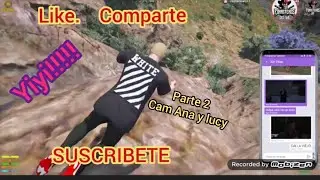La caída de xin zhao y JJ desde la cam de ana y lucy/GTARP FORASTEROS