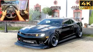 660HP Chevrolet Camaro Z/28 - Forza Horizon 5 | Steering Wheel Gameplay 