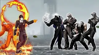 [Mugen KOF] Israelito Fire VS Master Rugal Bernstein Team