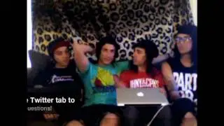 Pierce The Veil Video Chat - 16/06/2010 - Day 4 - Part 1