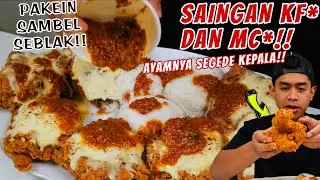 MUKBANG AYAM GORENG PAKE SAMBEL SEBLAK!!!