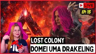🔥ARK ASCENDED🔥Mapa - Lost Colony  - Domei uma drakeling🏹🦖 !discord !servidor !pix