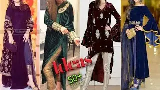 Top Trendy stylish and decent plan velvet party wear dresses ideas 2022/#Winter Dress design