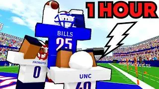 1 HOUR OF A GLOBAL WIDE RECEIVER?! [FOOTBALL FUSION 2]