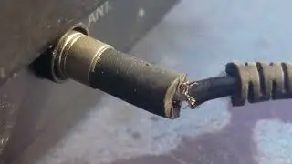 Sirius Satellite Radio. Frayed antenna wire.