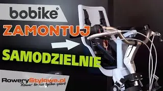 Montaż przedniego fotelika rowerowego Bobike Mini City Exclusive PLUS na stery ahead i klasyczne