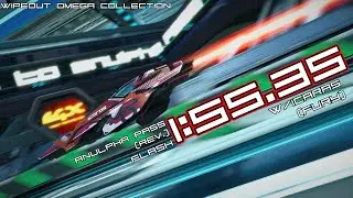 Wipeout omega collection Time Trial Anulpha pass reverse Flash class 1:55.35