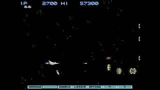 Gradius III - Super Nintendo - Start Up - Opening - Title Screen - SNES