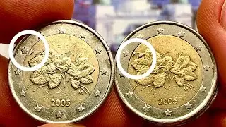 COLLECTION Finland 2 euro 1999 2001 2005 2006 DefectS, CATALOG euro coins 2017