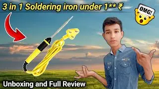 Top Soldering Irons for ₹150! Unboxing 😮 || Soldering iron Unboxing @AkTechnicalAmrit