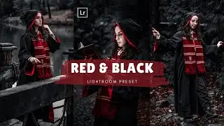 Red & Black Preset | Free Preset Lightroom Mobile | Lightroom Preset | Black Presets