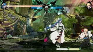 GGST Dizzy 2HS Counter Wings of light Combo/Setup