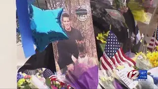 Sea of Blue: Police pay tribute to fallen K-9 officer