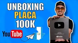 Llego nuestra PLACA de los 100K!😱 UNBOXING| LEMUS TIME