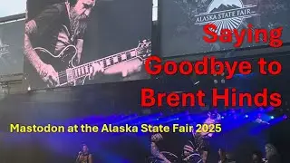 Brann Dailor talks Brent Hinds at the Alaska State Fair 2025