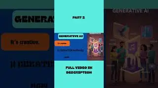 GENERATIVE AI #ai #ai2025 #aicontentcreation #aidesign #aiexplained #aiforcreators #aiinnovation