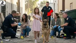 A Kidnapped Little Girl Gave a Signal to the Police Dog — Little Girl’s Hope Guided Police Dog