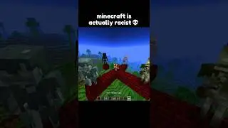 MINECRAFT DOG IS RACIST 💀#minecraft #shorts