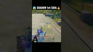 GodL ShadowOG 1v4 SOUL 🔥😱 #shorts #jonathan #bgmilive