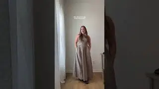 flowy, natural fiber dress ALL SPRING & SUMMER 🤍✨ Fashion & find this video in mt LTK! styled these