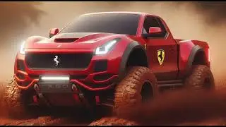 If Exotic SPORTS CARS were PICKUP TRUCKS.        #ai #truck #cars