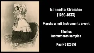 Nannette Streicher (1769-1833) - Marche &agrave; huit Instruments &agrave; vent